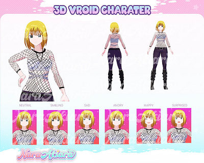 Unveiling a Captivating 3D Vroid 3d 3dcharacter vroid