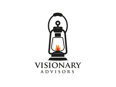 Visionary Advisors logo Design branding design graphic design hariken illustration light logo vector visionary advisors logo design