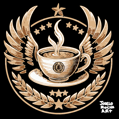 Coffee Lover t-shirt: Coffee Commander joselorochaart