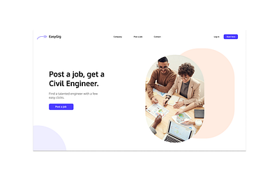 Startup Landing Page