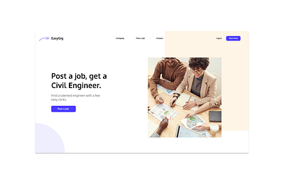 Startup Landing Page