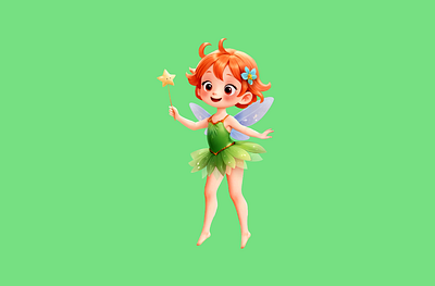 Spine Animation - Cheeky Fairy animation spine