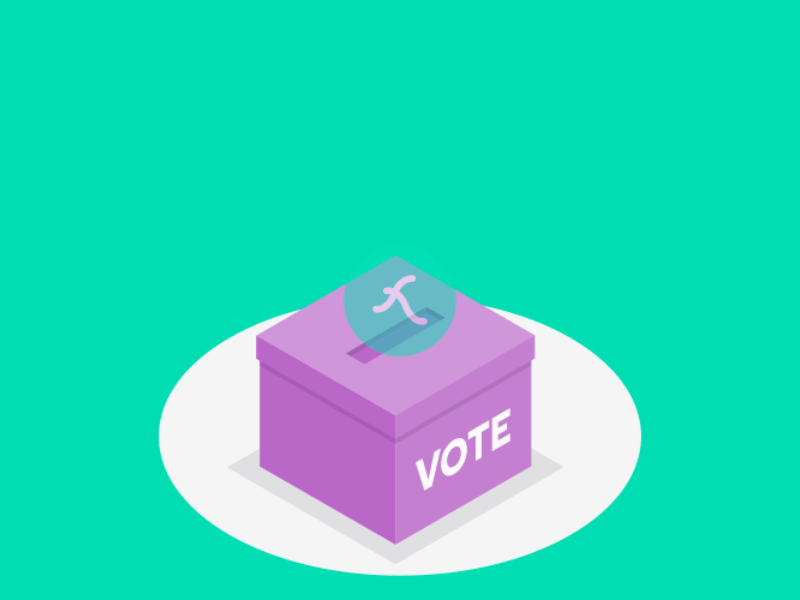 Election concept Lottie JSON animation animated animation apps concept custom election gif html5 json lottie preloader vote webpage website