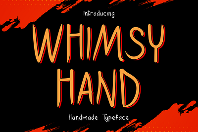 Whimsy Hand – Handmade Typeface branding font crafting font creative font display font graphic design halloween font horror font illustration invitation font logo font magazine font modern font packaging font playful font poster font quirky font scary font spooky font sticker font unique font