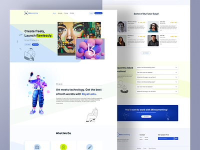 Web Landing Page UI UX Design design figma design illustration landing page design landing page figma ui ui design ux design web design website design