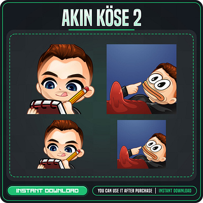 Custom Emotes by MegastreamGfx illustration