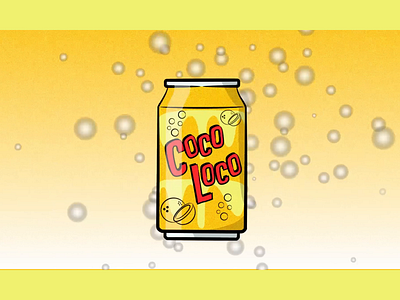 Coco Loco - Energy Drink advertising after effects animation argentina coconut commercial design draw drink energy freelance gif grafic design illustration illustrator motion graphics