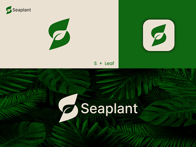 Letter S Leaf Logo ( Approved on Logoground). abstract app logo best logo designer brand identity branding business logo company logo creative logo eco graphic design leaf letter s logo logo logo design logo designer logo presentation minimalist logo modern logo nature popular dribbble shots