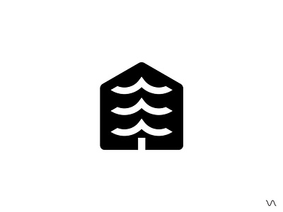 White Pine Tree, Home, and Lake Logo Design brand branding design designinspiration dribbble elegant graphic design graphicdesign illustration lakelife logo logodesign naturelogo nuwansrilal nuwansrilallogo realestatebranding unique vector whitepinetree