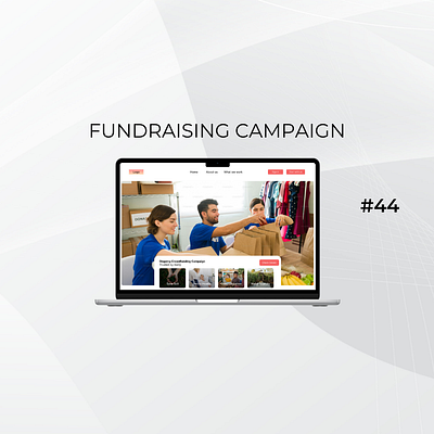 Daily UI Day-44/100:Fundraising Campaign dailyui day 44 design designchallenge designing ui uiuxdesign ux