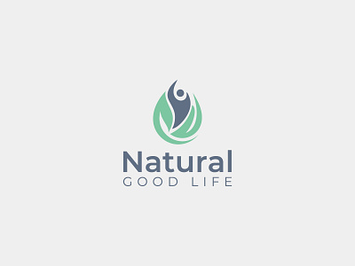 Natural Good Life(Unused Concept) branding care logo care logo design design graphic design graphicsdesign green logo health human logo illustration leaf logo logo logo design logodesign man logo natural nature logo nonprofit logo people logo safe logo