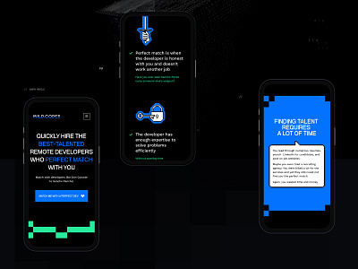 WILD.CODES web design ai code design developers development illustration landing page pixel art platform product ui uidesign ux web design website