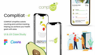 Food Calorie App app appdesign branding design figmadesign food food calorie graphic design illustration logo ui