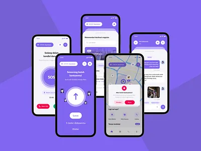 Public Security Mobile Application : Rooma design experience graphic design interface public security ui uiux uiuxdesign ux woman