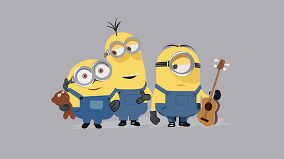 Minions Vector Art illlustrator illustrations tro art vector art vectors