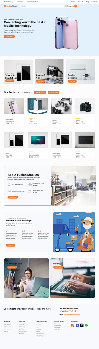 fusion mobile branding ui