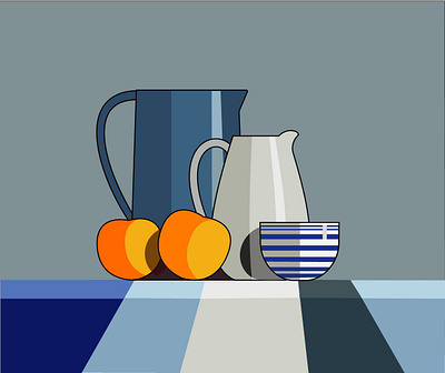 still life 1 graphic design ill illustration vector