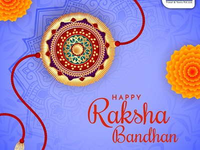 Happy Raksha Bandhan design graphic design illustration postdesign rakshabandhan socialmediapost