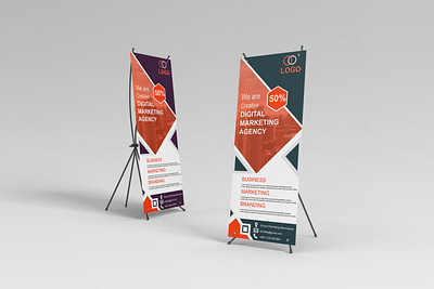 ROLL UP BANNER DESIGN ad banner branding design graphic design graphic designer illaustrator photoshop post roll up banner social media