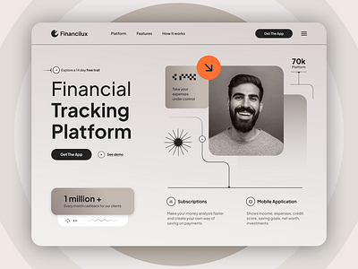 Practicing Website Design in Figma for Skill Improvement banking website figma figma design finance website ui ui design ui figma ux web web design website