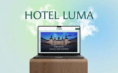 Hotel Luma – Elegant & Luxurious Stay 2024 figma graphic design hoetel website logo design ui uiux visual design web design