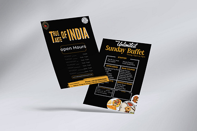 Menu card brouchers graphic design menu card poster