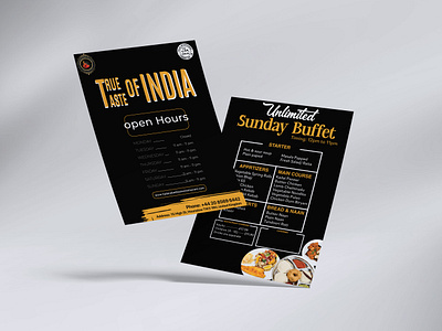 Menu card brouchers graphic design menu card poster