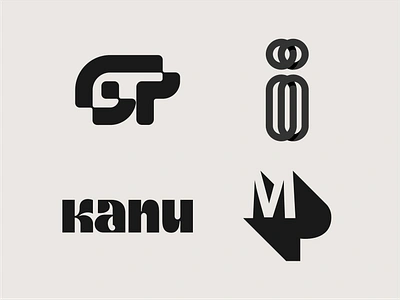 —From Archive (Pt. 3) brand identity branding graphic design graphicdesign letterlogo lettermark logo logo designer logo mark logodesign logos logotype mark modern logo modernism monogram negative space trade mark typemark visual design