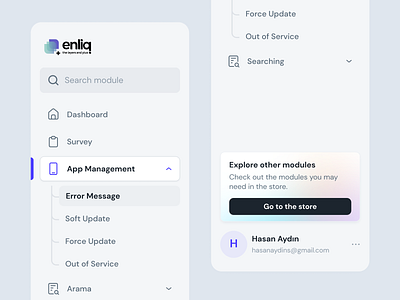 Navigation Menu - Sidebar admin b2b backoffice dashboard navigation saas saas designer sidebar sidebar menu