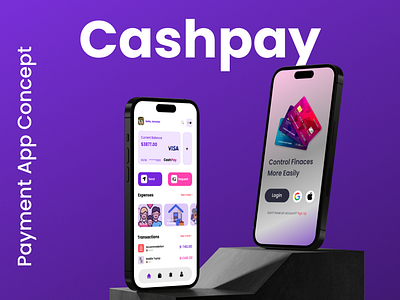 Payment App Ui Concept app design app ui branding graphic design logo payment app ui