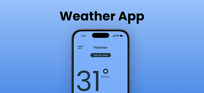 Weather App Ui Concept app design app ui branding figma graphic design ui weather app