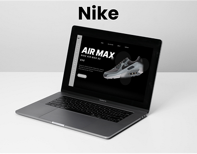 Nike Website | Landing Page Concept branding figma graphic design landing page design nike website ui website concept