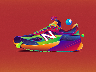 SNKRS #3 New Balance 990 v6 branding graphic design graphics icon icons illustration newbalance sneakers streetwear vector