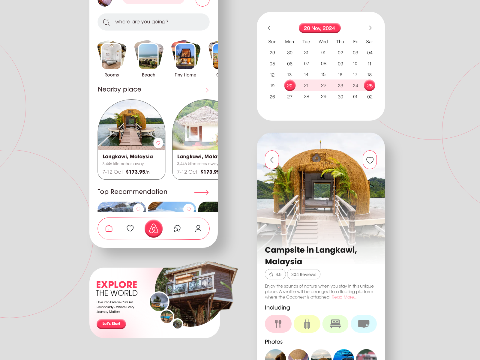 Airbnb Mobile App Redesign by aPurple on Dribbble