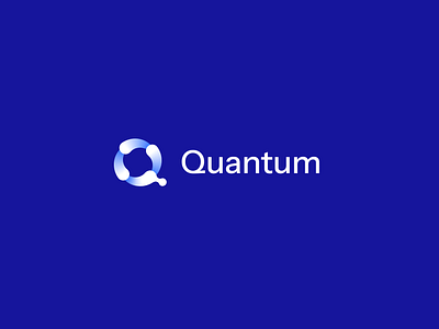 Quantum Wi-Fi logo 2.5 blockchain branding concept encription gradient letter lettermark logo q q letter quantum roxana niculescu simple tech tech logo technology web wifi