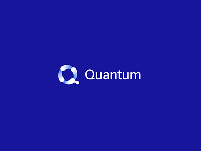 Quantum Wi-Fi logo 2.5 blockchain branding concept encription gradient letter lettermark logo q q letter quantum roxana niculescu simple tech tech logo technology web wifi