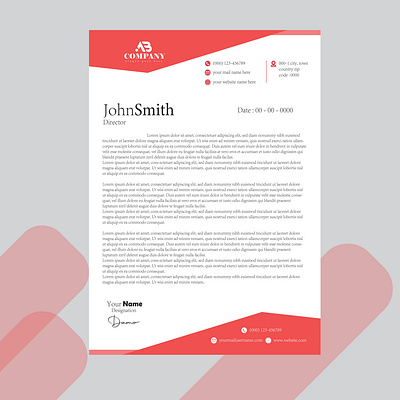 Chic Professional Letterhead Templates & Design Solutions refined letterhead design