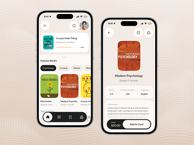 Book App book book app book shop book shop app ebook ebook app figma mobile app ui uiux