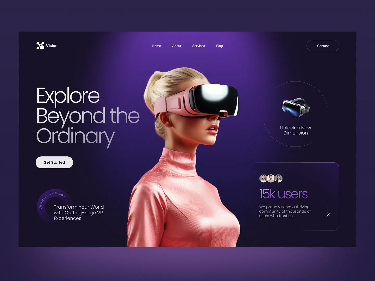 Innovative Virtual Reality Website Design for Immersive Experiences