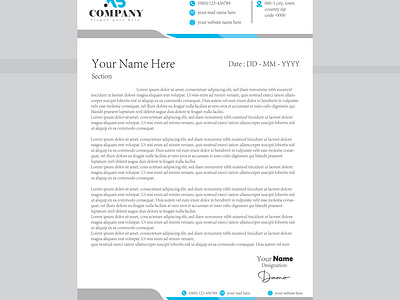 Polished Professional Letterhead Templates & Custom Design Optio