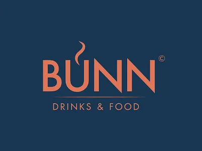 BUNN LOGO branding coffee digital food graphic design logo