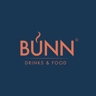 BUNN LOGO branding coffee digital food graphic design logo