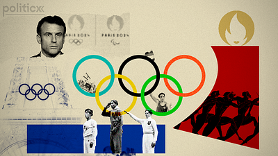 Olympic Games article editorial illustration graphic design newsletter olympic games politics