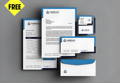 Stationery Mockup Free branding branding mockup business card mockup free mockup free mockup psd graphic design invoice mockup letterhead mockup mockup stationary mockup free stationery mockup