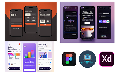 Figma Design branding design graphic design landing page ui uiux design ux ux design web design website