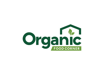 Ecommerce Organic Logo Design Called Organic Food Corner brand brand identity branding design ecommerce food food branding food logo graphic design logo logo design logotype modern logo natural logo organic organic food organic logo restaurant restaurant branding restaurant logo