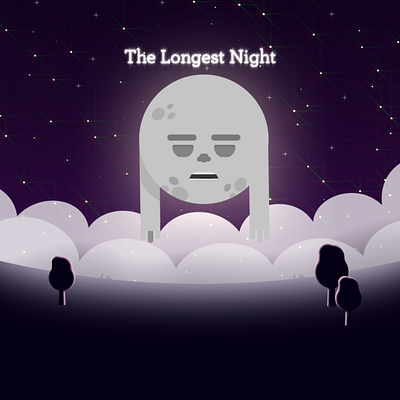 The Longest Night animation cartoon character design flat illustration motion graphics