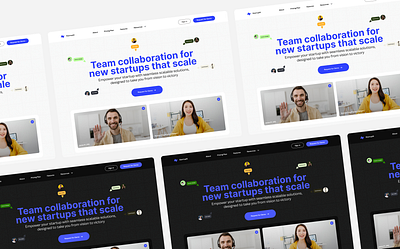 StartUp Ai - Website ai design app design branding company design design graphic design illustration landing page logo startup teamwork ui ui design uiux ux vector website