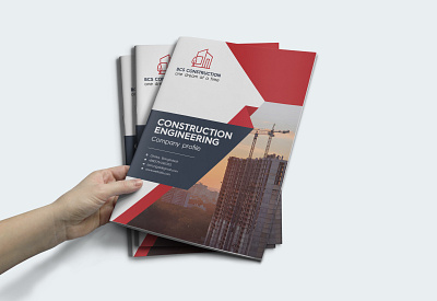 Construction Company Profile Brochure Design. brochure design company profile construction company profile graphic design proposal design