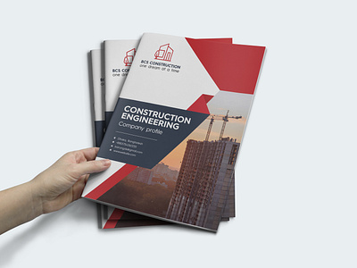 Construction Company Profile Brochure Design. brochure design company profile construction company profile graphic design proposal design